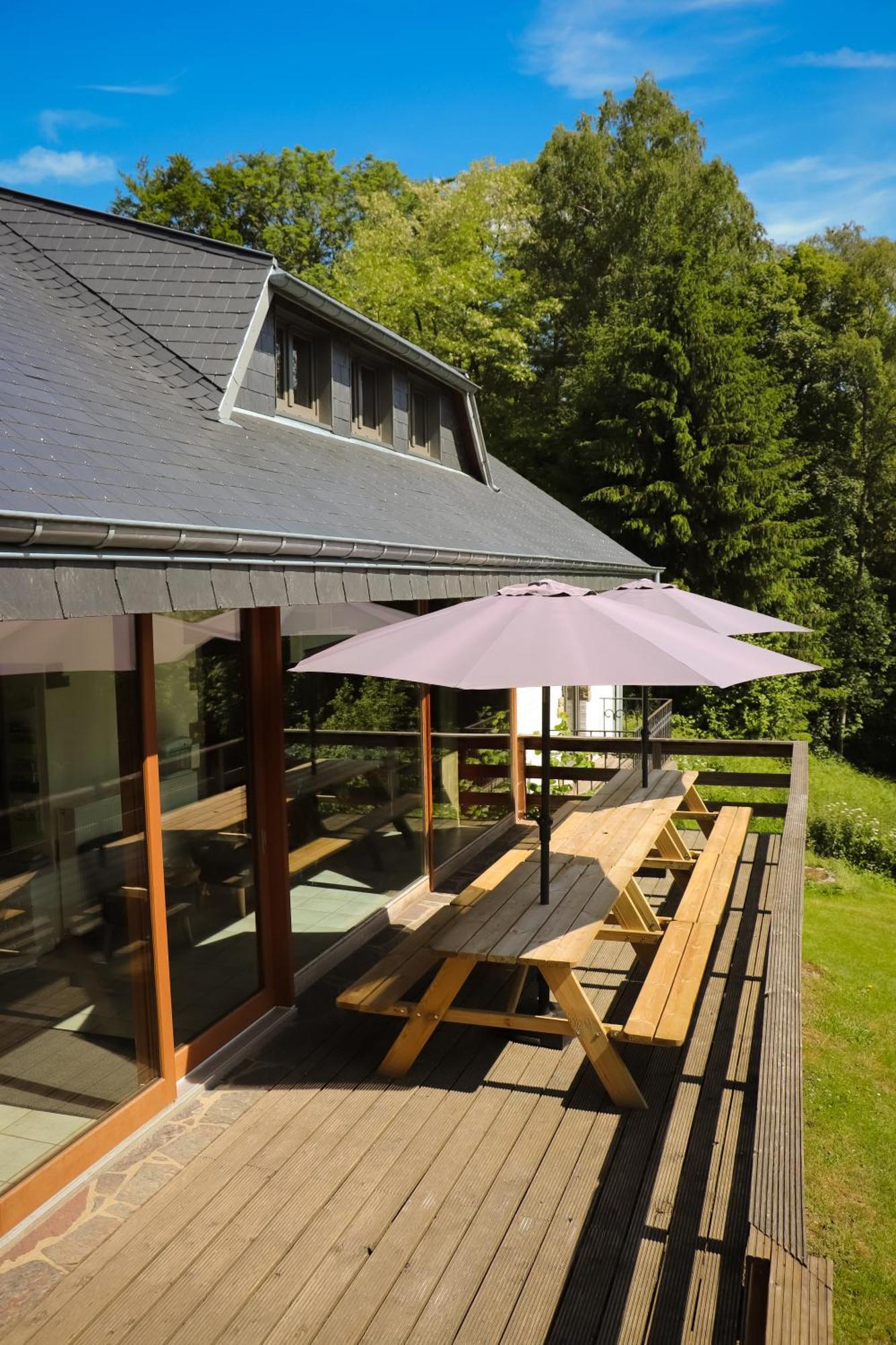 Vue Sur La Vallee - Family Holiday Home In Malmedy With Private Pool Exterior photo